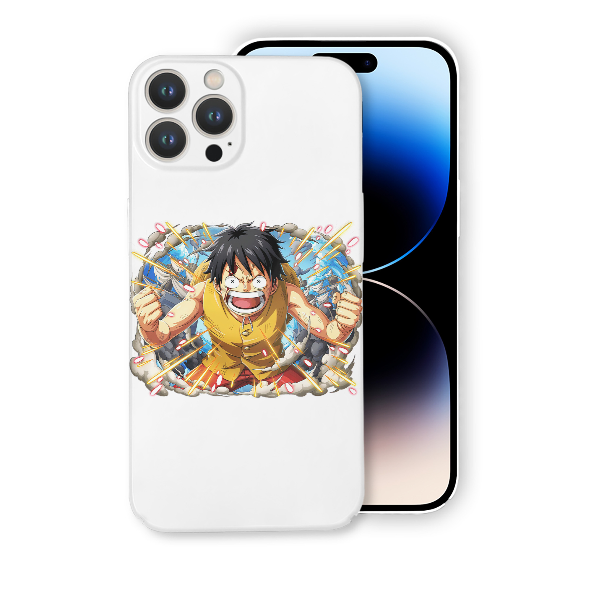 （画像用） ワンピース モンキー・D・ルフィ ONE PIECE Monkey D. Luffy 【iPhone 14シリーズ対応】ハードケース